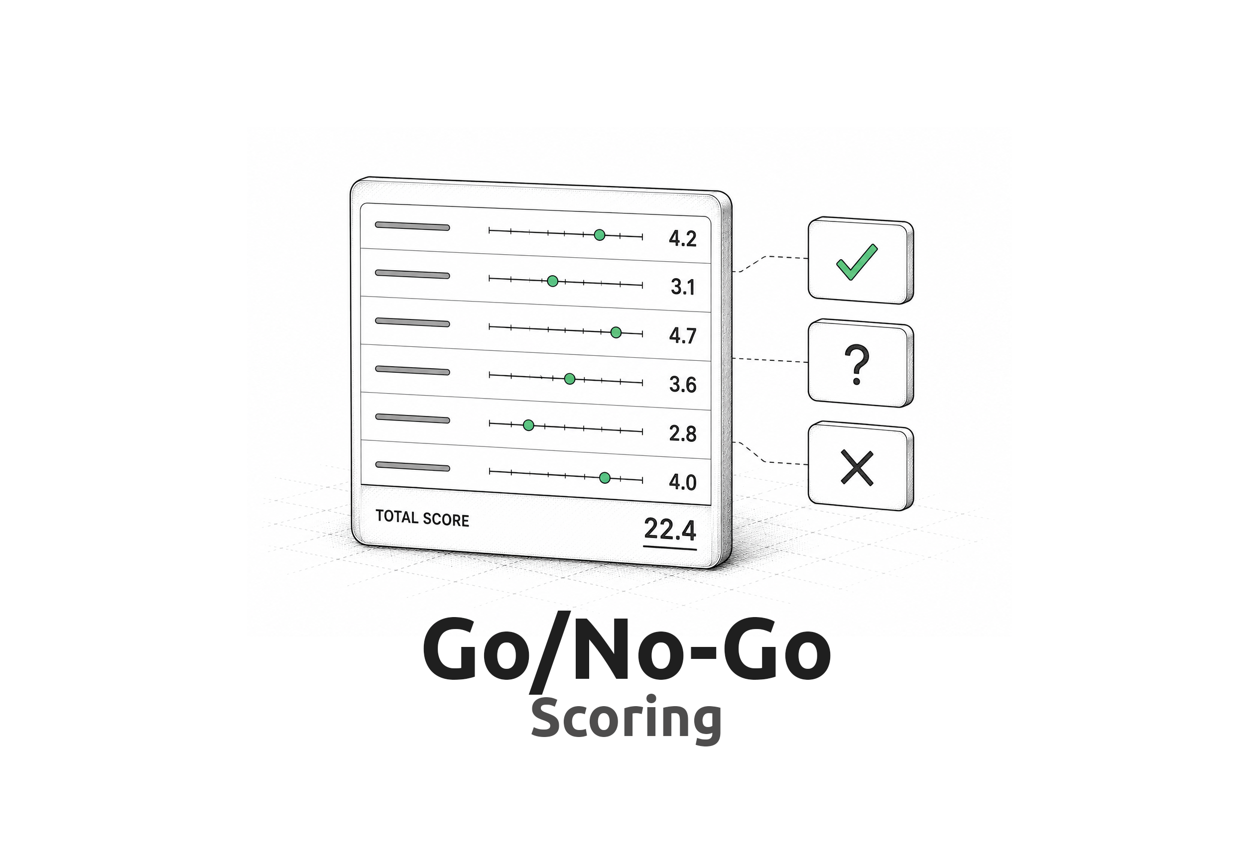 Go/No-Go Scoring